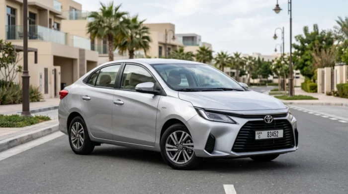 Rent Toyota Yaris 2026 in Dubai