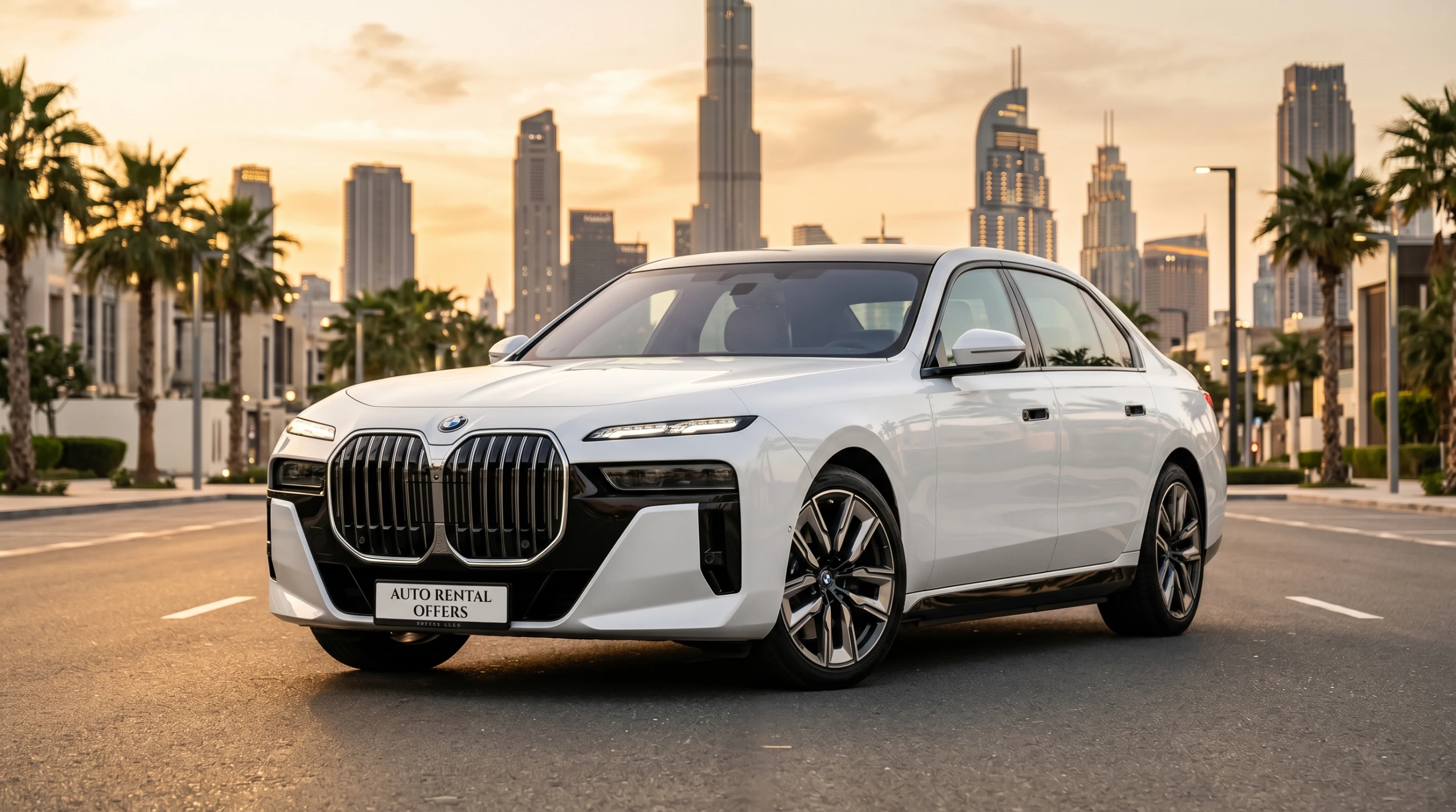 Auto Rental Offers - BMW i7 - Banner 4