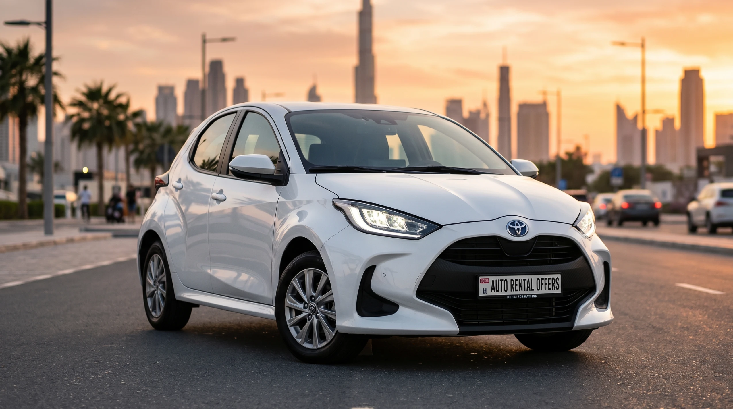 Auto Rental Offers - Toyota Yaris - Banner 1