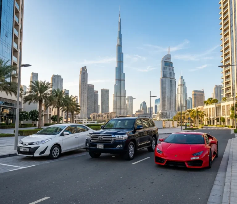 how much does it cost to rent a car in Dubai